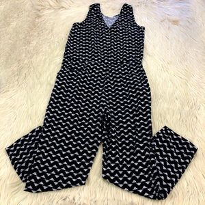 Old Navy Printed Sleeveless Jumpsuit